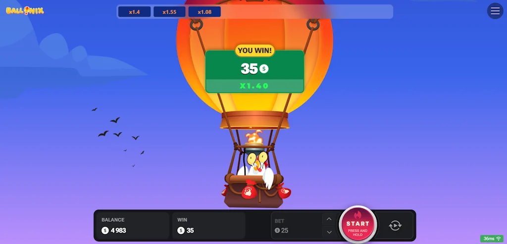 ballonix Concept and Visual Theme